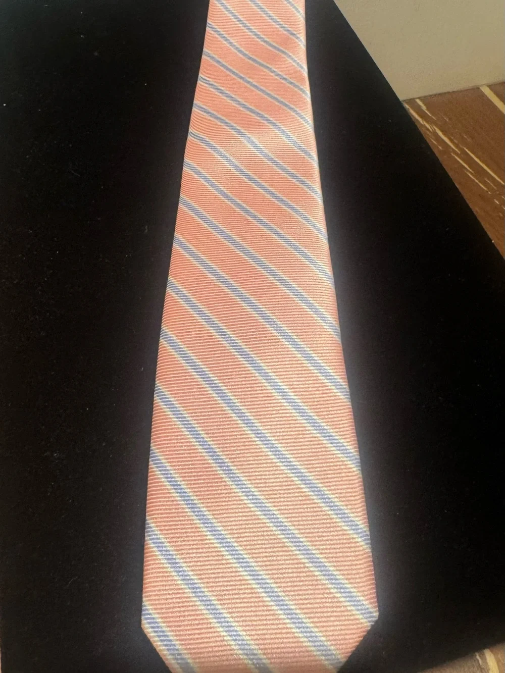 J. Crew Pink 100% silk crew cuts boy’s tie
